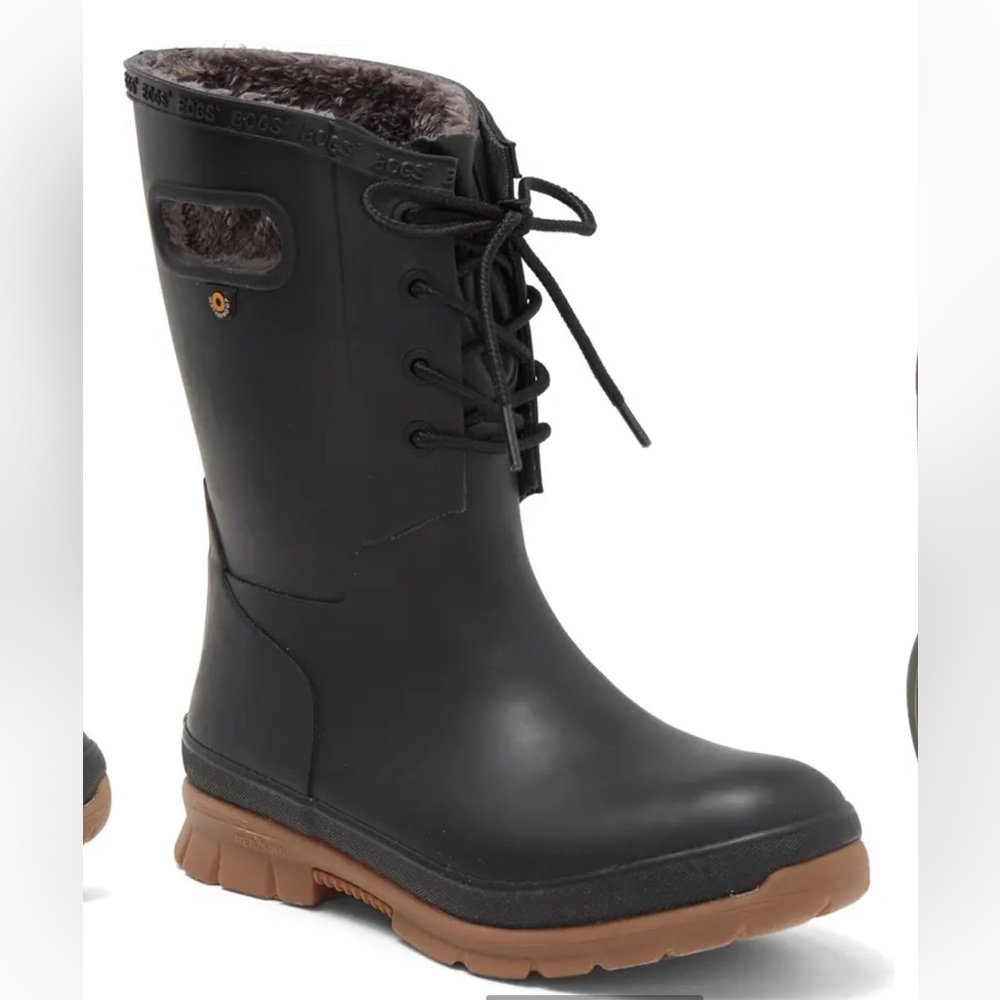 BOGS Amanda Faux Shearling Lined Boot - great for rain or snow - Picture 7 of 9
